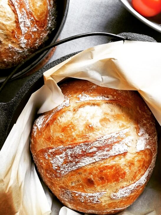 No-Knead Dutch Oven Bread
