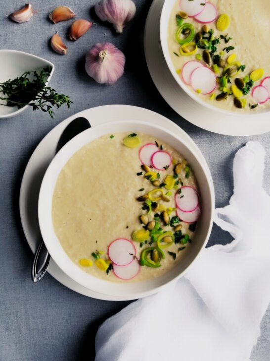 Roasted Potato Leek Soup