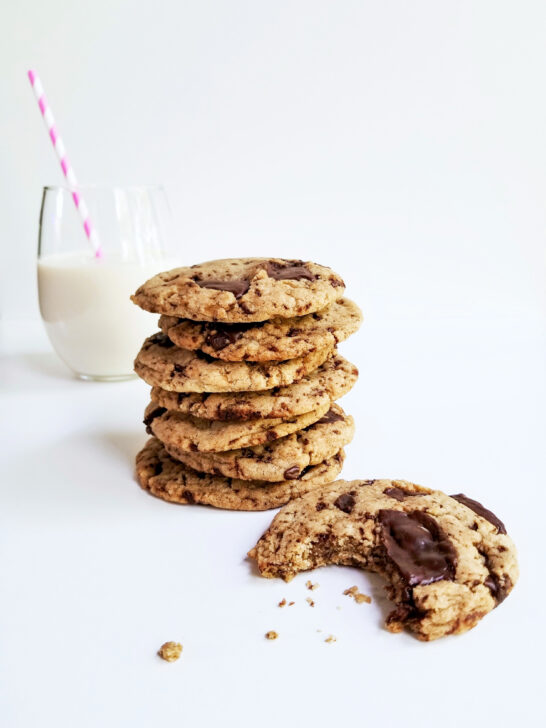 Ultimate Vegan Chocolate Chunk Cookies